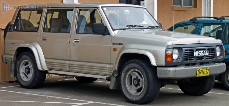 1989, 1990, 1991, 1992, 1993, 1994, 1995, 1996, 1997, 1998 Nissan Patrol GR Station Y60