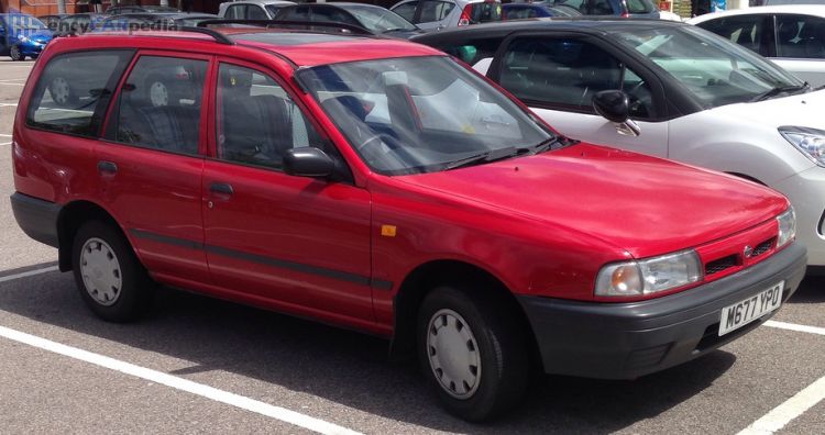 1993, 1994, 1995, 1996, 1997, 1998, 1999, 2000 Nissan Sunny Traveller 1.6 LX N14
