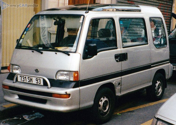 1993, 1994, 1995, 1996, 1997, 1998, 1999 Subaru Libero 1.2 AWD