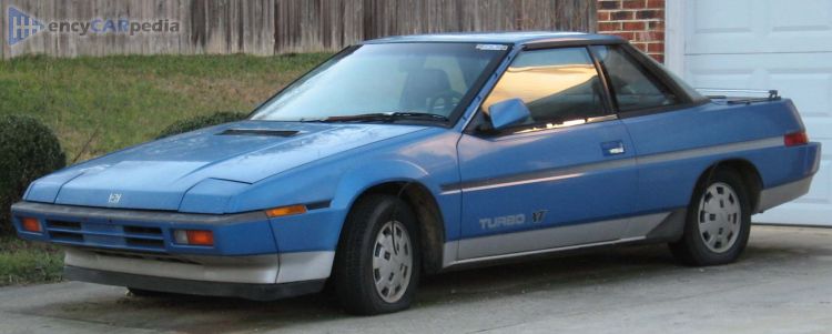 1985, 1986, 1987, 1988, 1989 Subaru XT 1800 Turbo