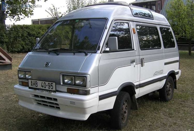 1989, 1990, 1991, 1992, 1993 Subaru Libero 1200 AWD
