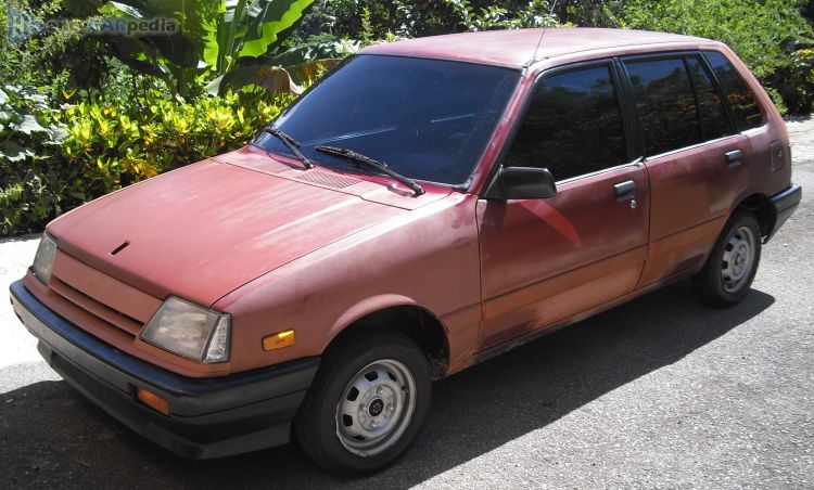 1985, 1986, 1987, 1988, 1989 Suzuki Swift 1.3 GL, GLX