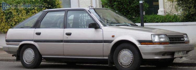 1987, 1988 Toyota Carina Liftback 1.6