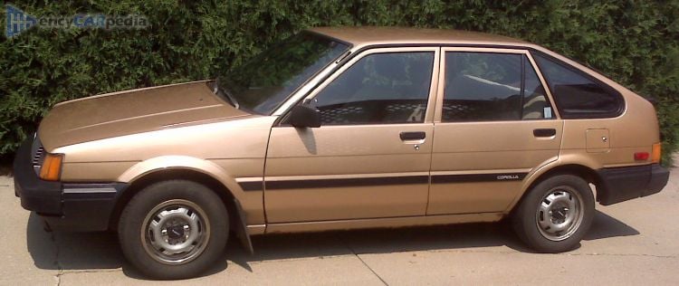 1983, 1984, 1985 Toyota Corolla 1300 DX
