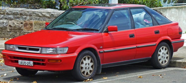 1989, 1990, 1991, 1992 Toyota Corolla Liftback 1.6 GLi