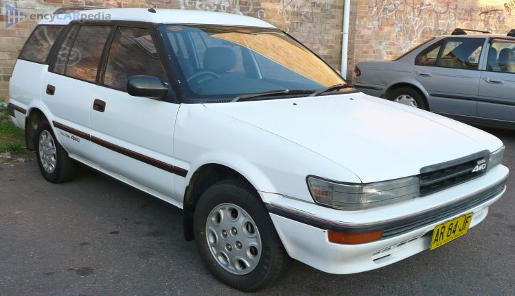1988, 1989, 1990, 1991, 1992, 1993 Toyota Corolla Tercel 1.6 XLi 4x4