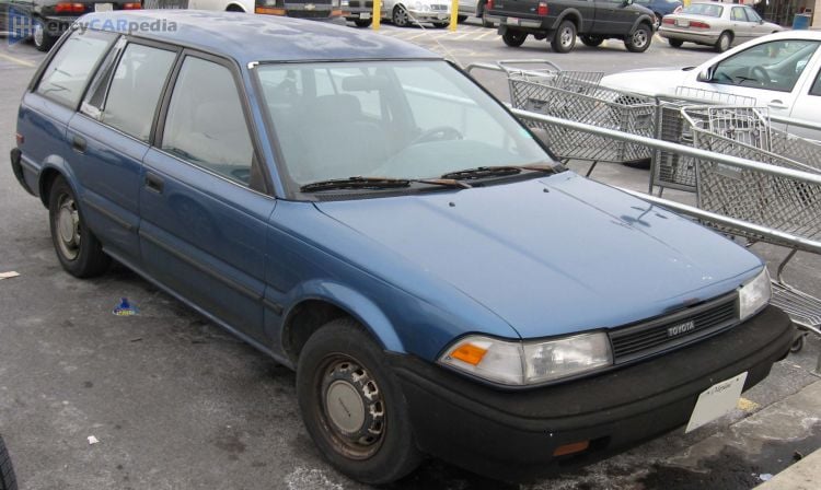 1987, 1988, 1989, 1990 Toyota Corolla Wagon 1.3 XL