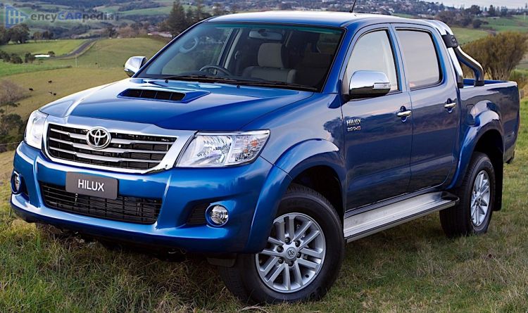 2011, 2012, 2013, 2014, 2015 Toyota Hilux 4x4 3.0 D-4D Double Cab