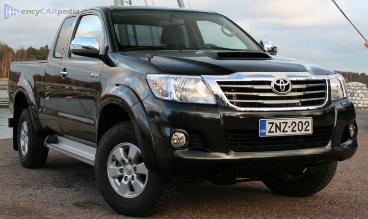 2011, 2012, 2013, 2014, 2015 Toyota Hilux 4x4 2.5 D-4D Extra Cab