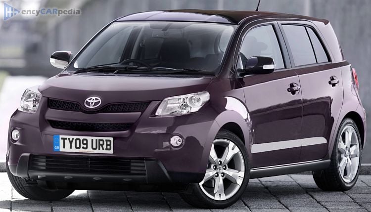 2009, 2010, 2011, 2012, 2013, 2014 Toyota Urban Cruiser 1.33