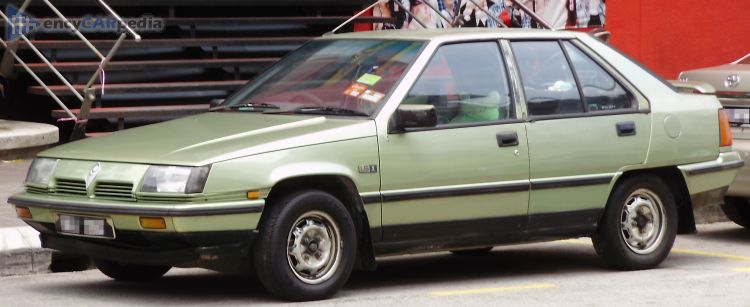 1987, 1988, 1989, 1990, 1991, 1992 Proton Saga Aeroback 1.3