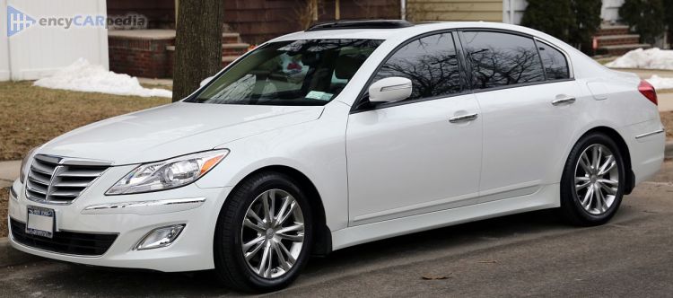 2010, 2011 Hyundai Equus 5.0 V8