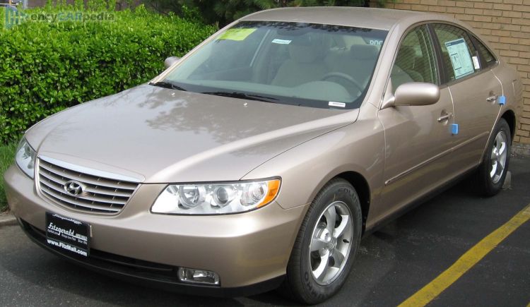 2005, 2006, 2007, 2008, 2009, 2010, 2011 Hyundai Grandeur 3.3 V6
