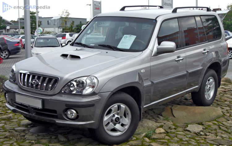 2001, 2002 Hyundai Terracan 2.5 DSL