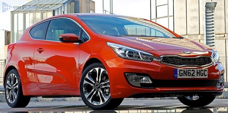 2012, 2013, 2014, 2015, 2016, 2017, 2018 Kia Pro_Cee'd 1.6 CVVT