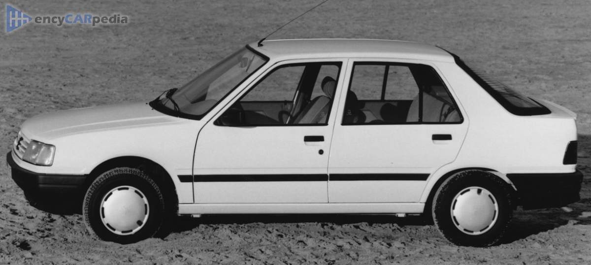 Peugeot 309 GL Profil Guardia Civil 1991 Agrupacion de trafico - 1/43