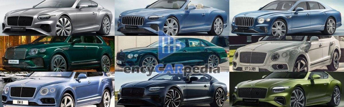 Les voitures Bentley qui consomment le moins