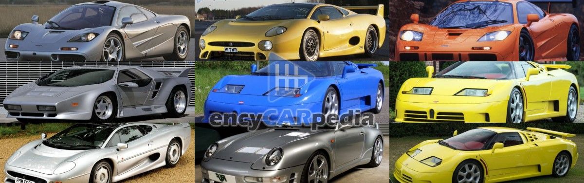 The Fastest Cars From The 1990s