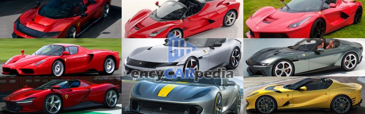 Τα πιο γρήγορα αυτοκίνητα Ferrari όλων των εποχών