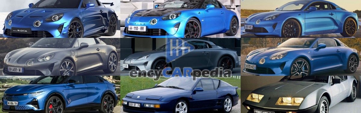 The Highest Power / Weight Alpine Cars Ever