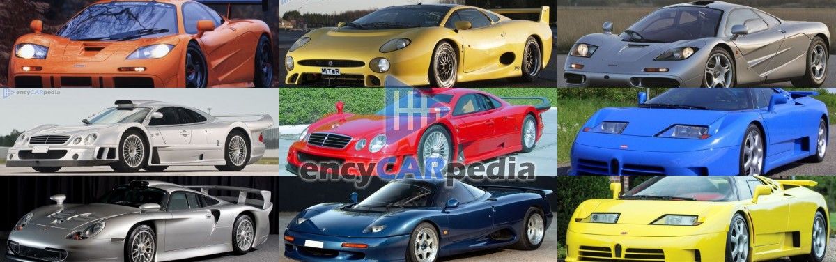 The Highest Power / Weight Cars From The 1990s