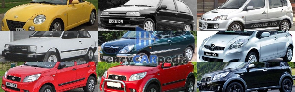 Os mais altos carros específicos da Daihatsu no mundo