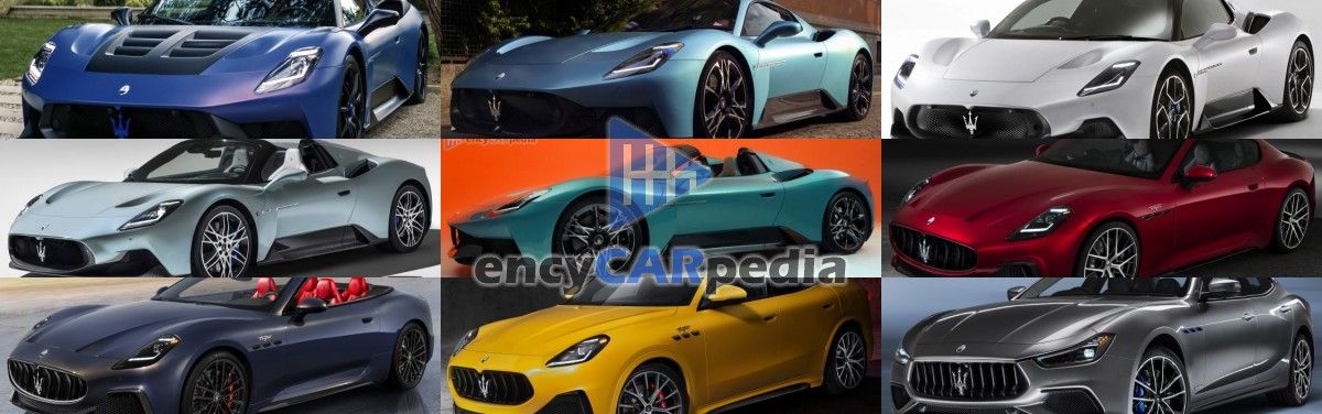 Korkein teho / litra Maserati Autot koskaan