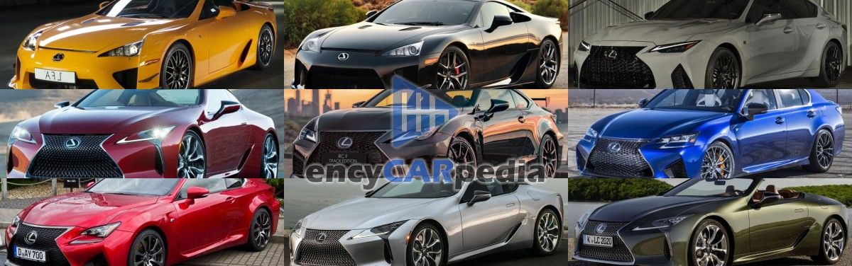 Najmocniejsze auta Lexus w historii